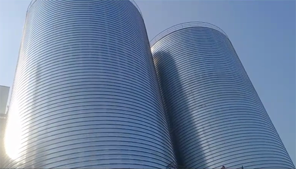 洛扎2座混凝土高架卷板仓